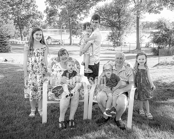 Ellis Family @ Hammond Lake - BW - TJP (2 of 52)