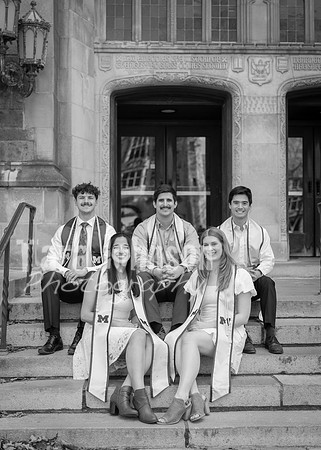 Kera & Friends Grad Photos W25 B&W (7 of 259)
