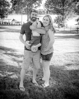 Ellis Family @ Hammond Lake - BW - TJP (12 of 52)
