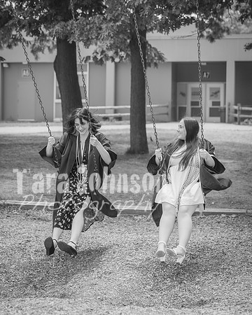 2025 Ava & Grace F Graduation Photos B&W (19 of 106)