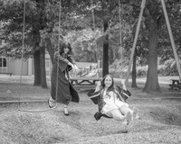 2025 Ava & Grace Graduation Photos - B & W