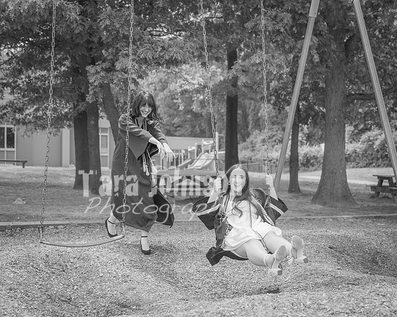 2025 Ava & Grace F Graduation Photos B&W (25 of 106)