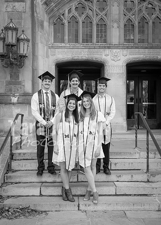 Kera & Friends Grad Photos W25 B&W (2 of 259)