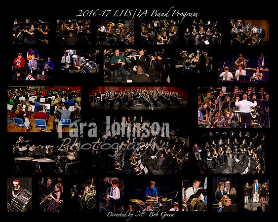 2016-17 LHS-IA Band Program Collage