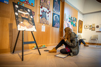 2025 OLSM Art Show - Student Visit - TJP (14 of 28)