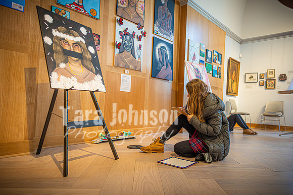 2025 OLSM Art Show - Student Visit - TJP (14 of 28)