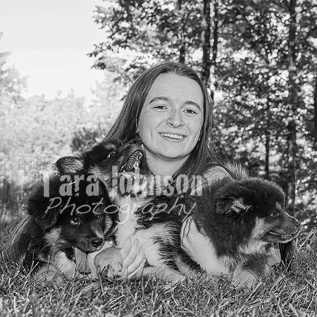 Bryde Family & Finish Lapphund Pups - BW - TJP (42 of 60)