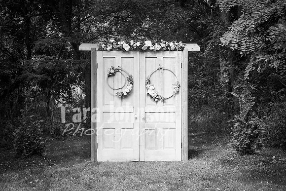 T. & K. Belill Wedding 23 - FC - B&W - DPH-44