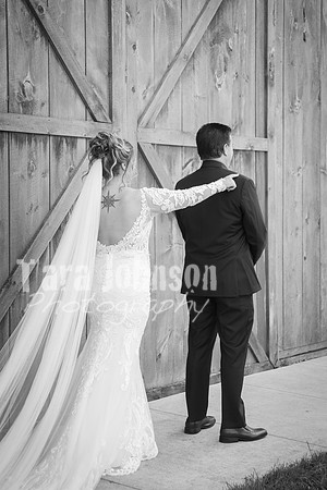 T. & K. Belill Wedding 23 - FC - B&W - DPH-82