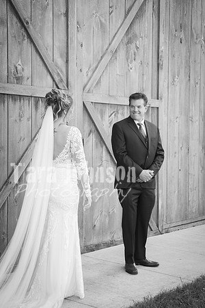 T. & K. Belill Wedding 23 - FC - B&W - DPH-83