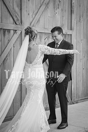 T. & K. Belill Wedding 23 - FC - B&W - DPH-85