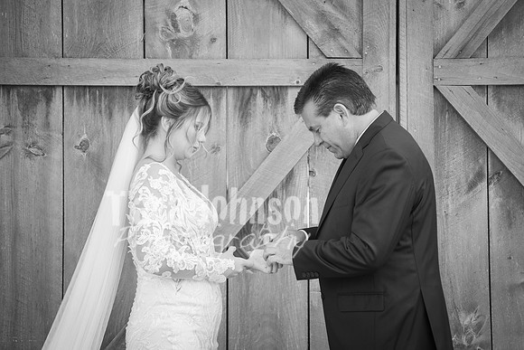 T. & K. Belill Wedding 23 - FC - B&W - DPH-88