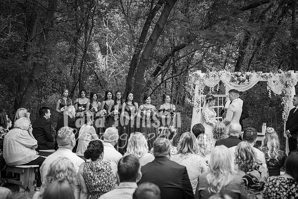 T. & K. Belill Wedding 23 - FC - B&W - DPH-162