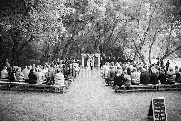 T. & K. Belill Wedding 23 - FC - B&W - DPH-163