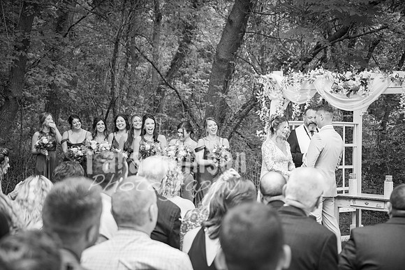 T. & K. Belill Wedding 23 - FC - B&W - DPH-171