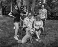 White Family, Milford - BW - TJP (1 of 10)