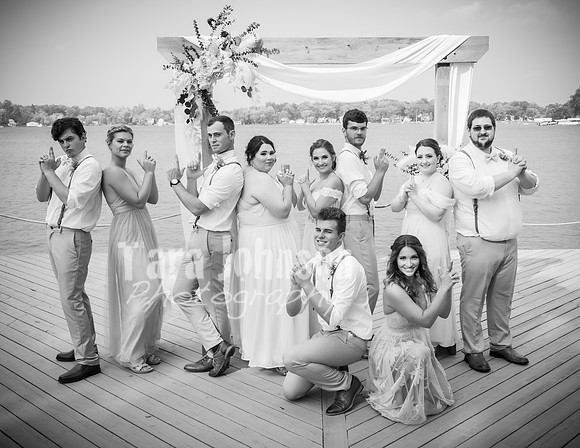 Alex and Rachel - Highlights - Cert & Bridal Party - BW - TJP (15 of 19)