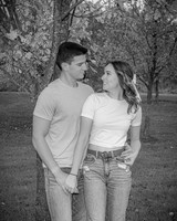 Kyle & Sydney's Engagement - BW - TJP (7 of 92)