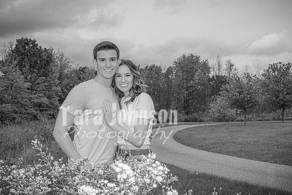 Kyle & Sydney's Engagement - BW - TJP (11 of 92)