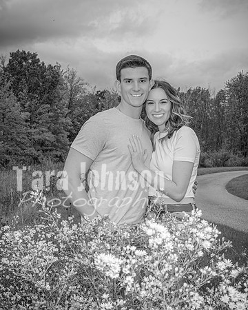 Kyle & Sydney's Engagement - BW - TJP (12 of 92)