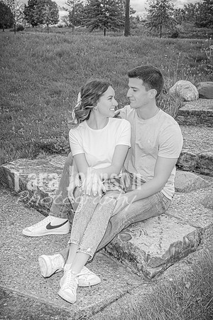 Kyle & Sydney's Engagement - BW - TJP (15 of 92)