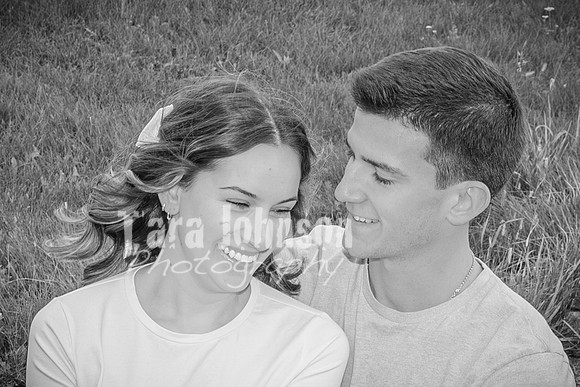 Kyle & Sydney's Engagement - BW - TJP (16 of 92)
