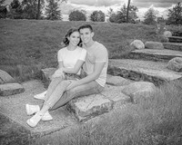 Kyle & Sydney's Engagement - BW - TJP (17 of 92)