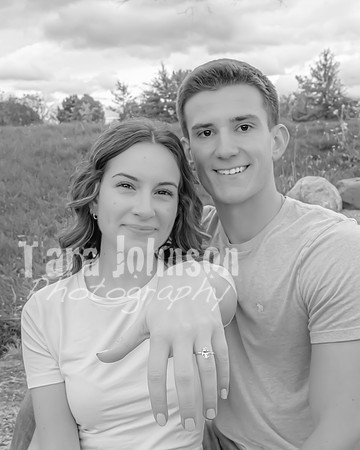 Kyle & Sydney's Engagement - BW - TJP (22 of 92)