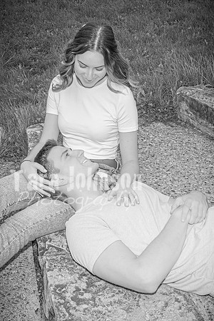 Kyle & Sydney's Engagement - BW - TJP (24 of 92)