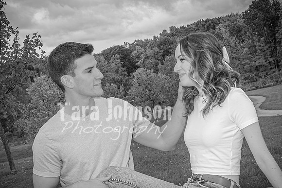 Kyle & Sydney's Engagement - BW - TJP (31 of 92)