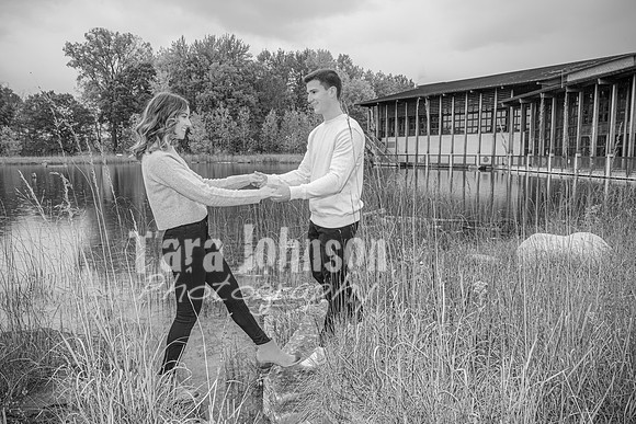 Kyle & Sydney's Engagement - BW - TJP (64 of 92)