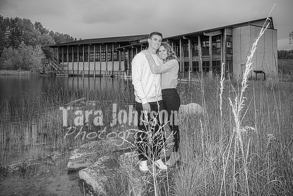 Kyle & Sydney's Engagement - BW - TJP (66 of 92)