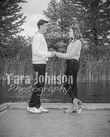 Kyle & Sydney's Engagement - BW - TJP (80 of 92)