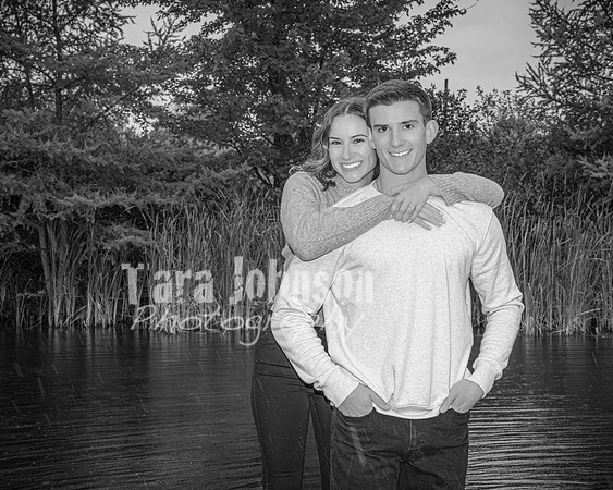 Kyle & Sydney's Engagement - BW - TJP (83 of 92)