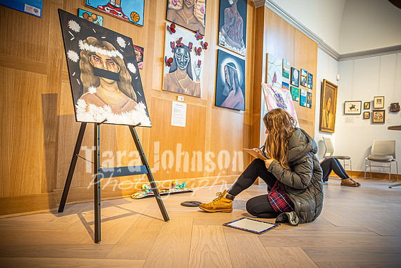 2025 OLSM Art Show - Student Visit - TJP (13 of 28)