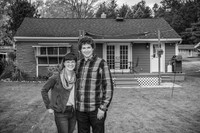 Palmer Family - BW