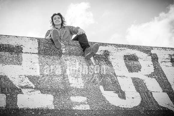 Jeramiah Torres @ Lincoln Street Art Park - BW - TJP (20 of 106)
