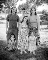 Ellis Family @ Hammond Lake - BW - TJP (15 of 52)