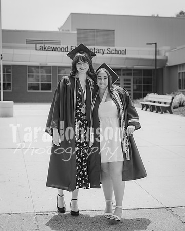 2025 Ava & Grace F Graduation Photos B&W (7 of 106)