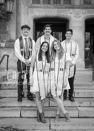 Kera & Friends Grad Photos W25 B&W (5 of 259)
