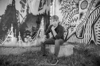 Stephan Grix @ Lincoln Street Art Park in Detroit - BW - TJP (6 of 118)
