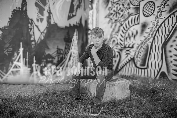 Stephan Grix @ Lincoln Street Art Park in Detroit - BW - TJP (6 of 118)