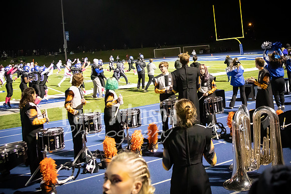 2021 HVMB - LHS Pep Band - MHS at LHS 10-22 (16 of 34)