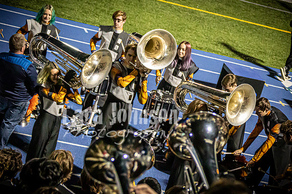 2021 HVMB - LHS Pep Band - MHS at LHS 10-22 (20 of 34)