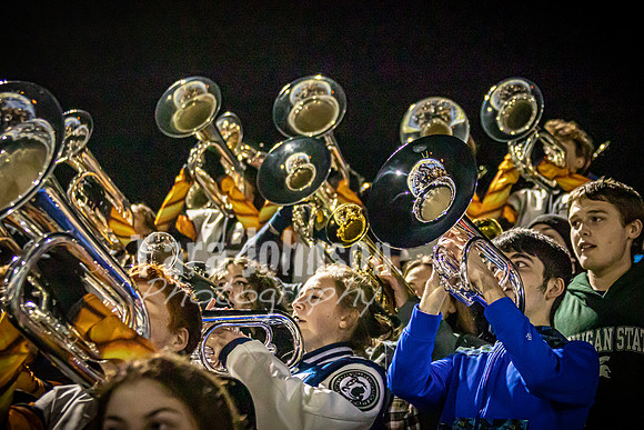2021 HVMB - LHS Pep Band - MHS at LHS 10-22 (22 of 34)