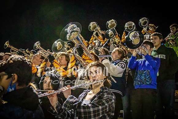 2021 HVMB - LHS Pep Band - MHS at LHS 10-22 (23 of 34)