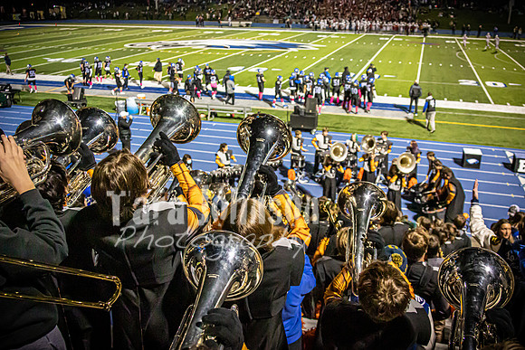2021 HVMB - LHS Pep Band - MHS at LHS 10-22 (28 of 34)
