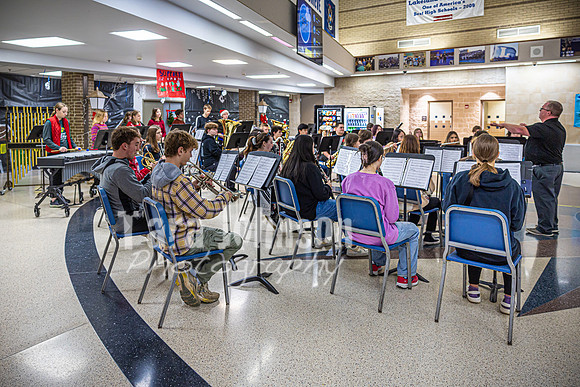 2023 LHS Band - Holidays in the Atrium (5 of 80)