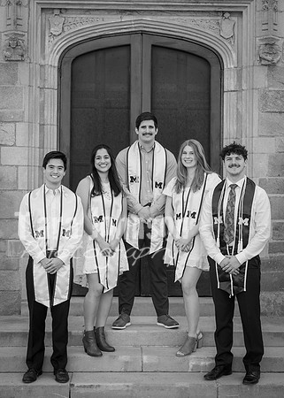 Kera & Friends Grad Photos W25 B&W (22 of 259)