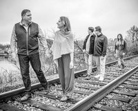 Hubbell Family - BW